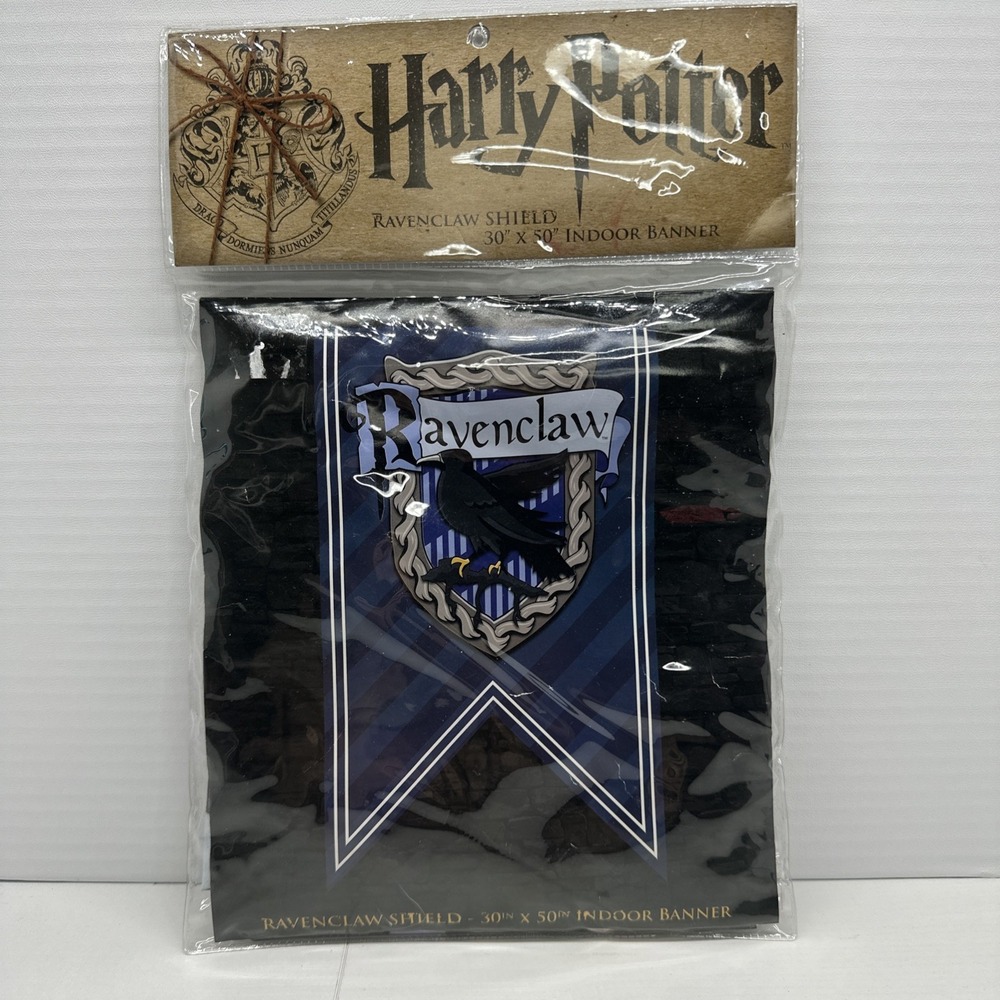 Harry Potter Ravenclaw‎ Banner Flag with Grommets 30" x 50" NEW